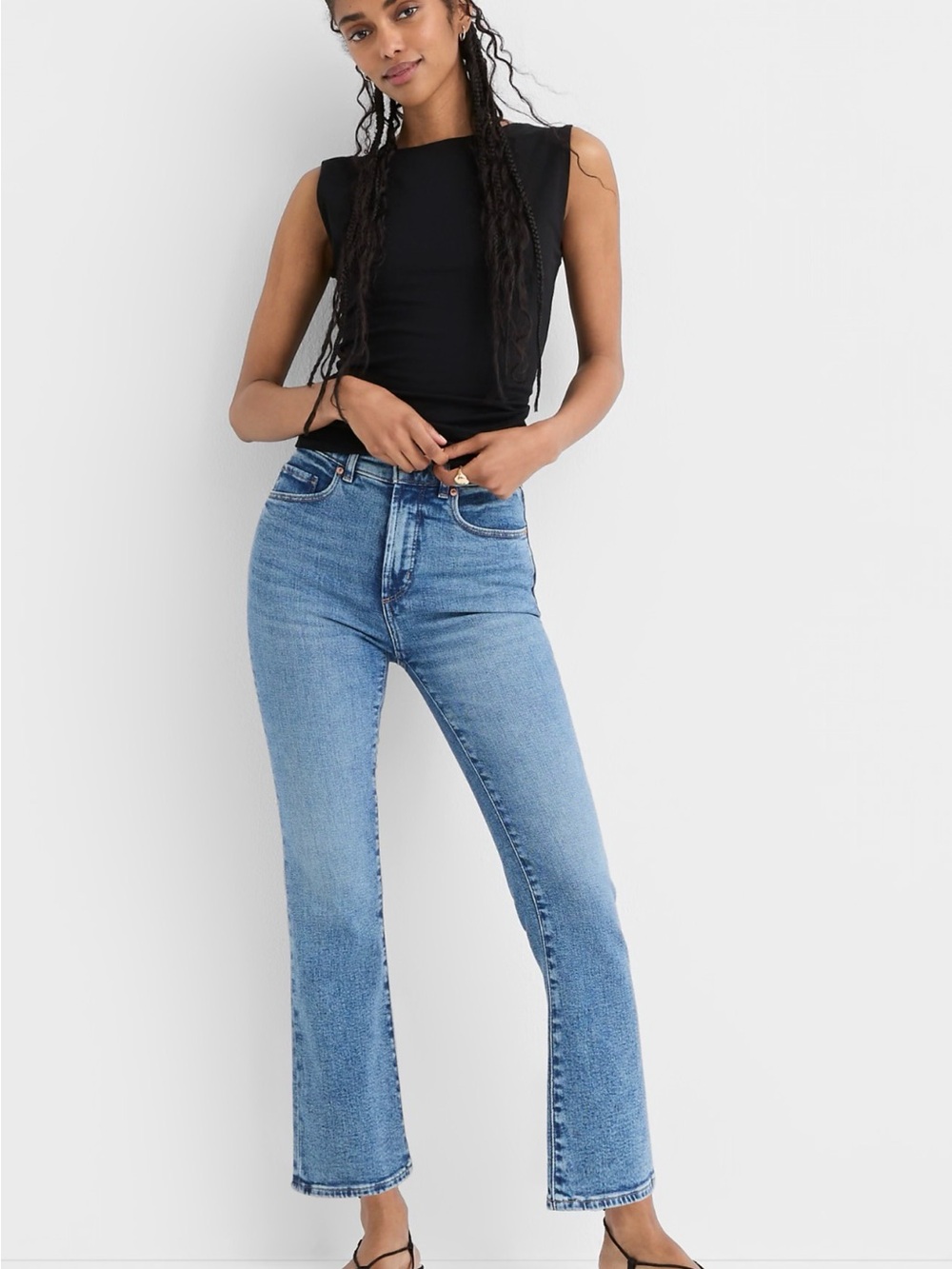 LOFT Kick Crop Jeans Size 12